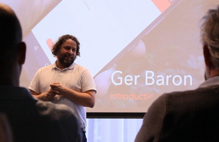 Presenatie Ger Baron voor OpenApps low code development platform